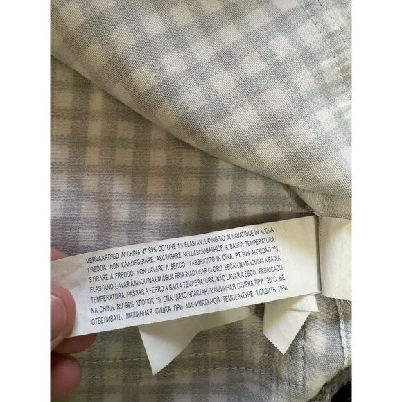 Forever 21 Jumper Overall Dress Skirt Women’s Small Checkered Black and White‎ - Picture 9 of 15